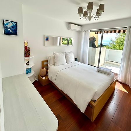 Appartement Luxe - 3 pièces avec vue mer, piscine et tennis Nice Extérieur photo
